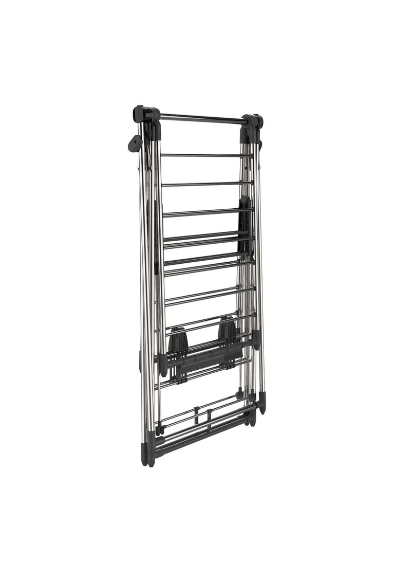 LIBERTI Stainless Steel Winged Clothes Drying Rack – Foldable Multi-Layer Laundry Stand - Image 4